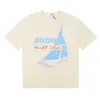 Edition High 2023 Summer Rhude Yacht Club Печать мужская футболка с коротким рукавом.