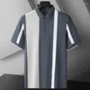 Polos masculinos 8xl 7xl 6xl 2023 verão 95% algodão respirável camisa de polo respirável Homens de ponta de ponta casual homme manga curta camisa masculina