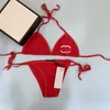 Designer de moda jovem menina de banho de banho brasileiro Mini maiô Letras de maiôs de biquíni de biquíni thongs praia senhora sexy maiô de banho wo5537489