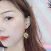 Stud Earrings Mori Fresh Daisy Sunflower Dried Flower Female Ear Clip For Women Korean Wholesale