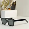 óculos de sol silhuetos retangulares para homens Mulheres quadradas clássicas de moda clássica de moda geométrica copos de moldura Pr 06 Top Uvb Protection Signature Lettering Lunette