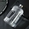 water bottle Water Bottle 2.2L Large Capcity Shaker Bottle with Handle Outdoor Fitness Running Gym Training Plastic Sports Bottles P230324