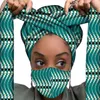 Bandanas Durag till försäljning afrikansk headwrap kvinnor vaxtyg traditionellt huvud halsduk turban set med matchande bild mas.k skydd set 230323