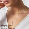 Pendant Necklaces Chain Necklace For Women 316L Stainless Steel Gold Plated Long Link Collares Tassel Extended 2023