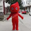 Tamanho do adulto Drop Water Drop Mascot Costumes de tema animado Cartoon mascote personagem Halloween Carnival Fantas