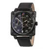 F1 Orologio Di Lusso Mens Watch Mouvement de quartz japonais Chronographe Multifinection CHRONOGRA