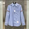 Heren DRIVE SHIRTS SHIRT BLOUBE MEN ZAKELIJKE FORMALE OXFORD-kleuren Lange mouwen Design Party Pak Pak van hoge kwaliteit Koreaanse stijltoppen