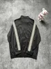 Men's Jackets Designer New Couple Letter Embroidery Stripe Ribbon Splice Casual Jacket 23U7