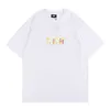 22ss erkek tişörtler kith yüksek kaliteli erkekler kadın tasarımcı tişörtlü mektup baskılı moda adam t-shirt topquality ABD boyutu s-xxl