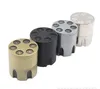 Smoking Pipes 3 layer mini bullet clip cigarette grinder 30MM small bullet zinc alloy cigarette smoker