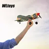 전기/RC 항공기 WLTOYS XK A220 4CH6G/3D MODLE 스턴트 평면 6 축 안정성 원격 제어 비행기 전기 RC 항공기 성인용 230324