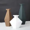 Вазы современный и простая толстая керамическая ваза гостиная столовая стола дома