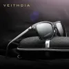 선글라스 Veithdia 브랜드 선글라스 Unisex Retro aluminumtr90 선글라스 편광 렌즈 빈티지 안경 선 안경 멘스 맨 6108 230324