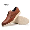 BHKH Leer Casual Smart Business Werk Kantoor Veterjurk Lichtgewicht Heren Schoenen 230324 GAI GAI GAI