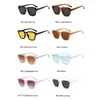 Óculos de sol para mulheres clássicas de óculos de sol quadrado Retro Brand Designer Vintage Men Okulary