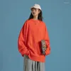 Women's Sweaters Men Women's Knitted Pullovers Sweater Autumn Winter Oversize Loose Female Male Solid 2023 Ladies Top 3XL Green Orange