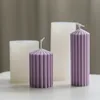 Candele Candela Stampo Cilindrico Spessore Cremagliera Guglia Aromaterapia Candela Stampo Fai da te Forma geometrica Guglia Stampo in silicone Stampo Candela 230324