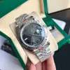 Oyster Perpetual Luxury Watch Classic Designer Watches 41 36mm Die Modepak Decoratieve Montres Homme Mechanische Date Just Mens Watch Automatische SB033 C23