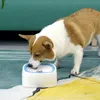 Ciotole per cani portatili Ciotola galleggiante per cani da compagnia Bevitore d'acqua Bocca non bagnata Spruzzi d'acqua Ciotola per gatti Non spruzzatore Distributore d'acqua