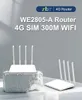 Routeur WiFi 4G LTE Modem domestique, carte SIM 2.4GHz 5.8GHz, double fréquence 1200Mbps, 2 RJ45 LAN WAN 4 antenne 5dbi, point d'accès Mobile