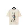 Para T Shirt Najnowsze luksusowe projektanci męskie koszulki Tshirt i mężczyźni T-shirt z krótkim rękawem T-shirt Cat