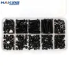 Tool Parts 300pcsset Black Din912 M2 M2.5 M3 Allen Bolt Hex Socket Round Cap Head Screw And Nut Assortment Kit Set 230323