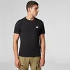 Mäns T-skjortor 2023 Summer CP Men's T-shirts Pure Cotton Crewneck Kort ärm unga studenter Enkel lös halv fast färg T-shirt topp