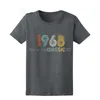Męskie tshirty retro 1968 Klasyczne 50 -letnie urodziny T MĘŻCZYZN 50. TSHIRT Ojca Dzień Prezentuje tee vintage 230324