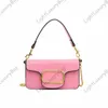 2023 Yeni Kadın Tasarımcı Çanta Çanta Omuz Eyer Moda Zinciri Çantası Crossbody Beach Dişi Debriyaj Messenger Pembe Soho Under Embet Pochette 230324