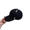 Applique Ball Caps Casual Lettering Galleryes Curved Brim Baseball Cap for Men and Women Fashion Letters