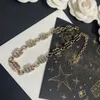 Klasyka mosiężna miedziana wisiork Naszyjnik Kobiety NIGDY FADING SRERTOWY PLAZOWANY POKRESOWANY PROJEKTACJA DOBRA LITACJA Naszyjniki Choker Wiselanty Wedding Biżuter Prezenty