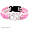 Charme Pulseiras WANGAIYAO Moda Temperamento Tudo Trançado Pulseira Personalidade Animal Bonito Guarda-chuva Sete Núcleos Corda