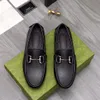 Novo designer de lofers casuais de 2023 masculino mocassim preto marca masculina marca respirável slip-on confortável sapatos de vestido tamanho 38-44