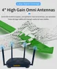 Gigabit Wifi Router OpenWrt 3000Mbps Wifi6 5.8GHz voor Home 128 Gebruiker 128MB Flash 256MB RAM 4*LAN HOTSPOT 4T4R MU-MIMO-antenne