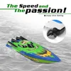 ElectricRC Boats 510kmh RC Boat High Speed Racing Rechargeable Batteries Boat Remote Control For Children Gifts Toys Christmas Kids 230323