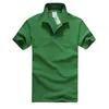 Designerska koszula polo Mężczyźni Haft Haft wysokiej jakości duży rozmiar S-4xl krótkie rękawie Summer Casual Cotton Shirts