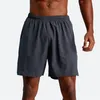 Men Shorts Heren Jogger Sports shorts voor wandelen fietsen met pocket casual lopende korte broek ademend LL653 Gym Training Running