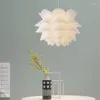 CHANDELIERS CRIATIVA LOTUS NORDIC Simplicity Room de sala de estar Luzes pendentes de jantar Diy Flower Bload-Mechtlembly