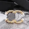 Lusso retrò doppia lettera spilla designer marca spille modello perla diamante per le donne fascino regalo di nozze gioielli accessorie