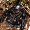 Herrläder Faux CDJ83 CIDU LÄS BESKRIVNING ASIAN STORLEK SUPER KVALITET GENGUINE JAPAN HORSEHIDE Stylish Rider Jacket 230324