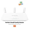 Mi Router 4c Wireless 300Mbps Router Easy Setup English Language Versies Systeem WiFi 300Mbps 3*5DBI Externe antennes voor Home
