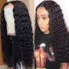 Wig Female Front Lace Hair Female Wig Black Small Curly Long Curly Hair Chemical Fiber Wig Headpiece230323