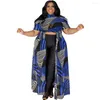 Robô de roupas étnicas Africaine vestidos de manga curta para mulheres 2023 Vestido de noiva elegante ABAYA ABAYA TURCO DUBAI KAFTAN MAXI DRESS