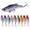 Baits Lures 10/7 PCS Sinking VIB Fishing Lure Lipless Crankbait Artificial Vibration Hard Bait All Depth Winter Pike Bass Fishing Tackle 230324