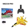 Electric/RC Aircraft MIG 530 2.4G Plane RC Drone 720P Aerial pography Fixed Wing Airplane Hand Throwing Foam Dron Electric Remote Control ToyTime 230324