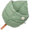 Cat Beds Leaf Bed With Non-slip Bottom Cotton Linen Washable Sleeping Cushion Accessory