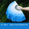 100pcs Party Supplies hand fans Arrival Chinese Dance Fan Silk Weil 5 Colors Available For White fans bone Wedding Party Favor LT334