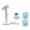 Cleaning Tools Accessories 3V Cleansing Brush 3 Head Rotating Full Spa System Aesthetic Massage 201x100x73mm Skin Care Tool EK- 230324