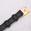 Triomphee Leather Belt Gold Gold Latch Men Men Belt for Women Fashion Leather Leather Disual Small Strap Width 2.5cm