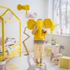 Décoration murale zèbre/éléphant/girafe 3D tête d'animal montage mural enfants jouets en peluche enfants chambre mur décoration de la maison accessoires cadeaux d'anniversaire 230324